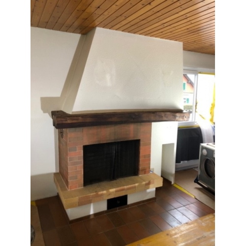 cheminée existante